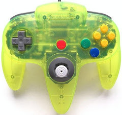 Nintendo Brand Extreme Green Controller N64